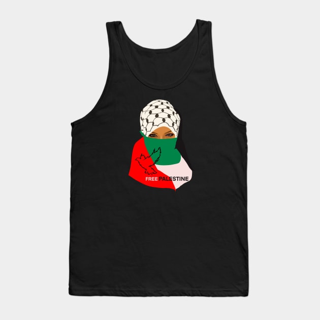 Free Palestine Tank Top by Arnond